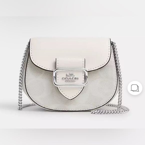 Coach Handbags - NWT COACH Morgan w/removable Chain in Signature Canvas. Use as a cute wallet too